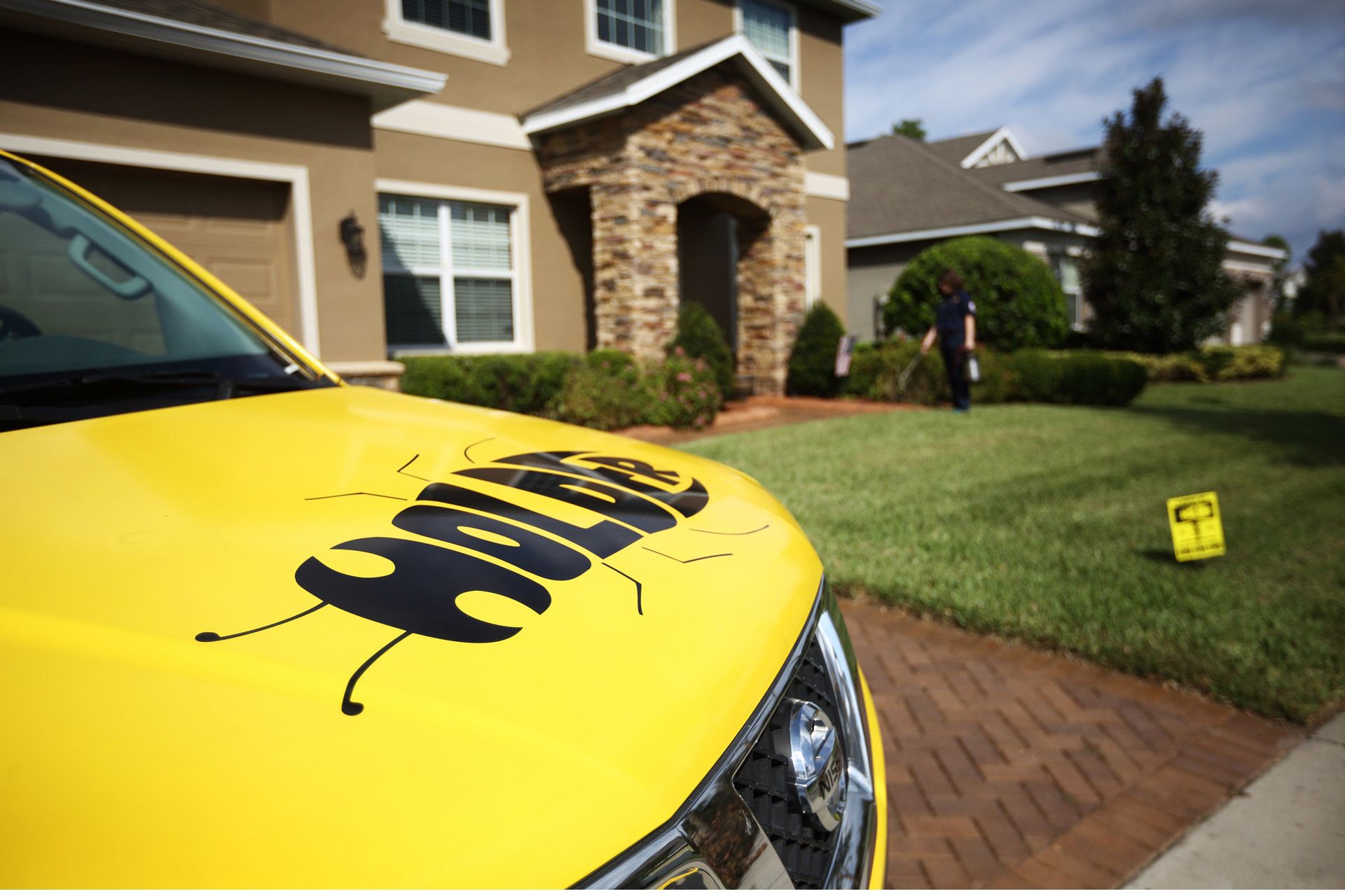 Holder works hard to keep your home beautiful and pest free.